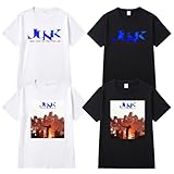 [SDCADQ] 米津玄師 周辺 同型 Tシャツ コンサート 丸首の上着 半袖 シンプル風 プリント 日常 潮流 通勤 通学 おしゃれ カジュアルトップス ゆったり 柔らかい 快適 よねづ けんし 普段着 衣装 応援グッズ 贈り物 (D,M)