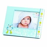 Nat and Jules Owl Frame, Blue by Nat and Jules [並行輸入品]