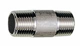 三栄水栓 配管継手 ステンレス長ニップル ネジサイズ:R1/2×長さ75㎜ TS205L-13X75