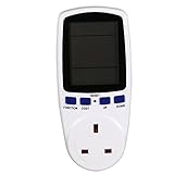 デジタルメーターソケット電力メーターデジタルメーターソケット電流および電圧メーター電力モニター UK plug