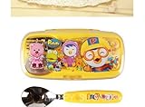 Pororo Cutie Spoon & Fork Set with Hard Case by SK Corp [並行輸入品]