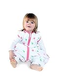 Slumbersac Baby Muslin Sleeping Bag with Feet approx. 0.5 Tog - Butterfly- 24-36 Months/100cm by Slu