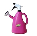 ガーデニング用品 散水用具 じょうろ 霧吹き 散水缶 ガーデニング散水用ポット 空の空気圧スプレーボトル1000ML（パープル）