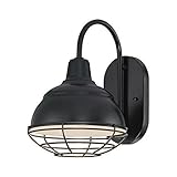 Millennium Lighting RWHWB8-SB 1-Light Outdoor Wall Light with Black Finish [並行輸入品]