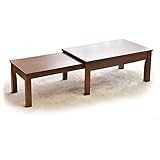 タンスのゲン 幅80～140cm 伸張式テーブル 無段階伸縮 スライド式 エクステンションテーブル 木製 北欧 ウォールナット 11719183 01