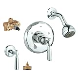 Grohe ks19266 – 34124rv4 – 000 Kensingtonシャワーバルブキット、クローム