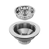 Jaclo 2806-mbk Strainerキッチン洗面用アセンブリ、マットブラック