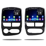 Android 7.1 カーラジオ GPS ナビ用Renault Clio マルチメディアオーディオなし CD DVD プレーヤー自動/手動ナビ WIFI ブルートゥースミラー-リンク (Android 7.1 1/16GのRenault Clio)