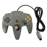 iFormosa N64 ゲーム機で使用できる ゲーム コントローラー ブロス グレイ IF-N64C-GY