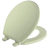 Mayfair 48E2 006 Molded Wood Toilet Seat featuring Whisper-Close, Easy Clean & Change Hinges and STA