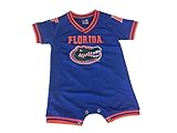 Florida Gatorsコロシアム幼児SS Vネックワンピースボタンスナップクリーパー( 6 – 12 M )