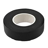 テープ，SODIAL(R)ゴム絶縁　自動接着性　0.8 mm x 24 mm x 5 m　黒