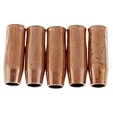 P Prettyia 15AK 溶接トーチ ガスノズル シールド 溶接機用チップ 全8種選択　　 - シルク銅1.2