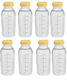 Medela Breastmilk Collection Storage Feeding Bottle W/lid 8oz /250ml 8 Bottle/pack by Medela [並行輸入品]
