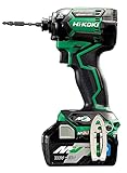 【Amazon.co.jp限定】HiKOKI(ハイコーキ) 第2世代36Vインパクトドライバ アグレッシブグリーン 初回修理保証付き Blu
