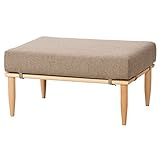 不二貿易 ウッドフレームオットマン ココス ナチュラル 96519