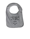 Dont Drop Me私の叔母はA Lawyer Funny幼児Jerseyよだれかけ カラー: グレー