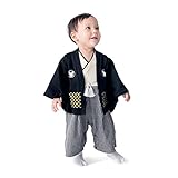 【Disney】ディズニー　紋付袴風オール　ミッキーマウス　80