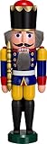 ザイフェナーフォルクスクンスト くるみ割り人形  王様  青 29cm ドイツ製 11301-2