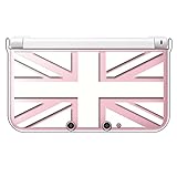 sslink ニンテンドー 3DS LL 対応 クリア ハード カバー ユニオンジャック（ホワイト） イギリス 国旗