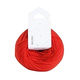 横田 DARUMA iroiro 毛糸 col.37 赤 20g 約70m 3玉セット 01-1410-0037