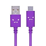 エレコム USB TYPE C ケーブル タイプC (USB A to USB C ) 3A出力で超急速充電 USB2.0準拠品 1.2m パープル 【iPhone 16 シリーズ 対応検証済】 MPA-FAC12CPU