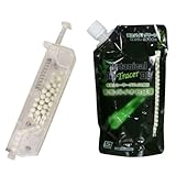 SIIS エスツーエス 6mm BBローダー & BB弾セット バイオトレーサー蓄光 0.25g 2000発 SBL-05