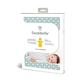 SwaddleMe Wiggle Blanket 1-PK, Teal Star (LG) by SwaddleMe [並行輸入品]