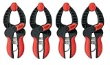 Bessey XCR-4PC Ratcheting Spring Clamp 2-Inch Capacity, 4-Pack [並行輸入品]