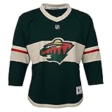 Outerstuff NHL Minnesota Wildオスレプリカjersey-home、子供ドラゴングリーン、1サイズ