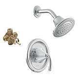 Moen KSIC-P-TS2142CR Icon Showerhead, Chrome [並行輸入品]