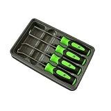 Snap-on ソフトグリップミニピックセット 4ピース/グリーン SGASA204AG