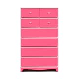 アルファタカバベビータンスシリーズパレット75cm幅6段ピンク