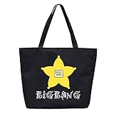 韓流グッズ 可愛 ファッション BIGBANG ビッグバン GD VIP バッグ ハンドバッグ (ブラック)