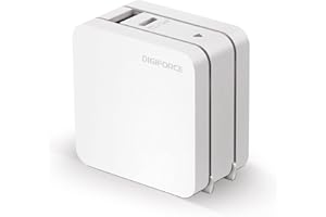 DIGIFORCE 急速充電器 PD 65W 1A 1C 2ポート(PD 充電器 USB-C) for iPhone/MacBook/ノートPC/iPad など対応(ホワイト)