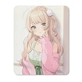 VTuber しぐれうい 71マウスパッド ゲーミング デスクパット 布製 ゴム底面 防水 滑り止め マウスパッド 大判 デスクマット テーブルマット キーボードパッド