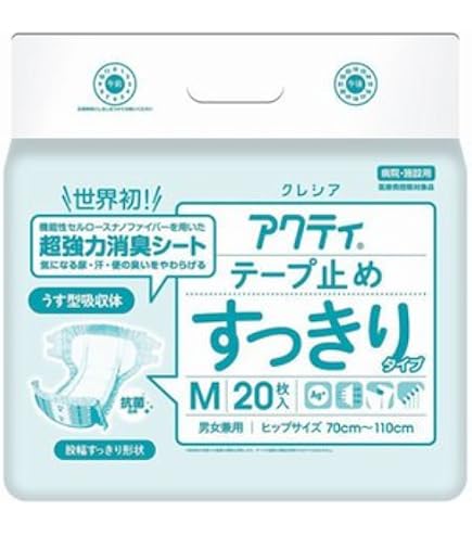 Amazon.co.jp: 日本製紙クレシア アクティ ワイドパッド1400 30枚×3