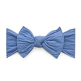 (ベビーブリング) baby bling (クラシック ノット) Classic Knots ベビー リボン ヘアバンド デニム