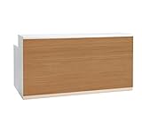 プラス　DKシリーズ　ハイカウンター　DK-18HI　ミディアムウォルナット/ホワイト