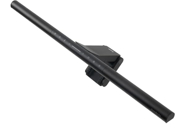 BenQ ScreenBar Pro モニターライト/輝度．色温度調整/省スペース/湾曲モニター対応/広範囲照明/目に優しい/映り込み軽減/省スペース/PC作業/USB Type-C/在宅勤務