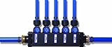 Viega 50053 PureFlow Zero Lead Minibloc-Poly Alloy PEX Crimp 1/2-Inch to 5 No. of Outlets by VIEGB
