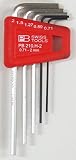PB SWISS TOOLS(PBスイスツールズ):ホルダー付六角棒レンチセット 210H-2CN
