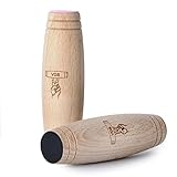 クルリン ピンクと黒二点組み 木のおもちゃ