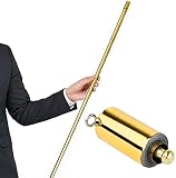 Pichidr-JP マジック 手品 110cm アピアリングケーン 金属製 鉄砲棒 伸縮棒 マジック ステッキ 舞台用マジック道具 マジック グッズ