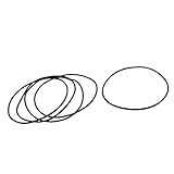 uxcell Oリング　オイル　シール　ガスケット　フォークシール　110mm x 2.4mm　5枚入り　機械