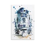アートポスター スターウォーズ ポスター キャンバス 芸術 ポスター 壁アート 画像 印刷 現代 寝室 装飾 ポスター ホームアートワーク08x12inch(20x30cm)