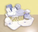 Deluxe 12 Piece Blue Gift Basket Set by Trend Lab