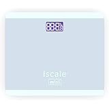 DRUNUM 体重計 ヘルスメーター デジタル バックライト付 薄型軽量 電子 収納便利(シルバー)