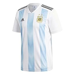(アディダス) adidas サッカー アルゼンチン代表 ホームレプリカユニフォーム半袖 DTQ94 [メンズ] DTQ94 BQ9324 ホワイト/クリアブルー/ブラック O
