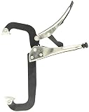 Grip-On 234-230 16-Inch Steel Stepped C-Clamp Locking Pliers, Nickel-Plated [並行輸入品]